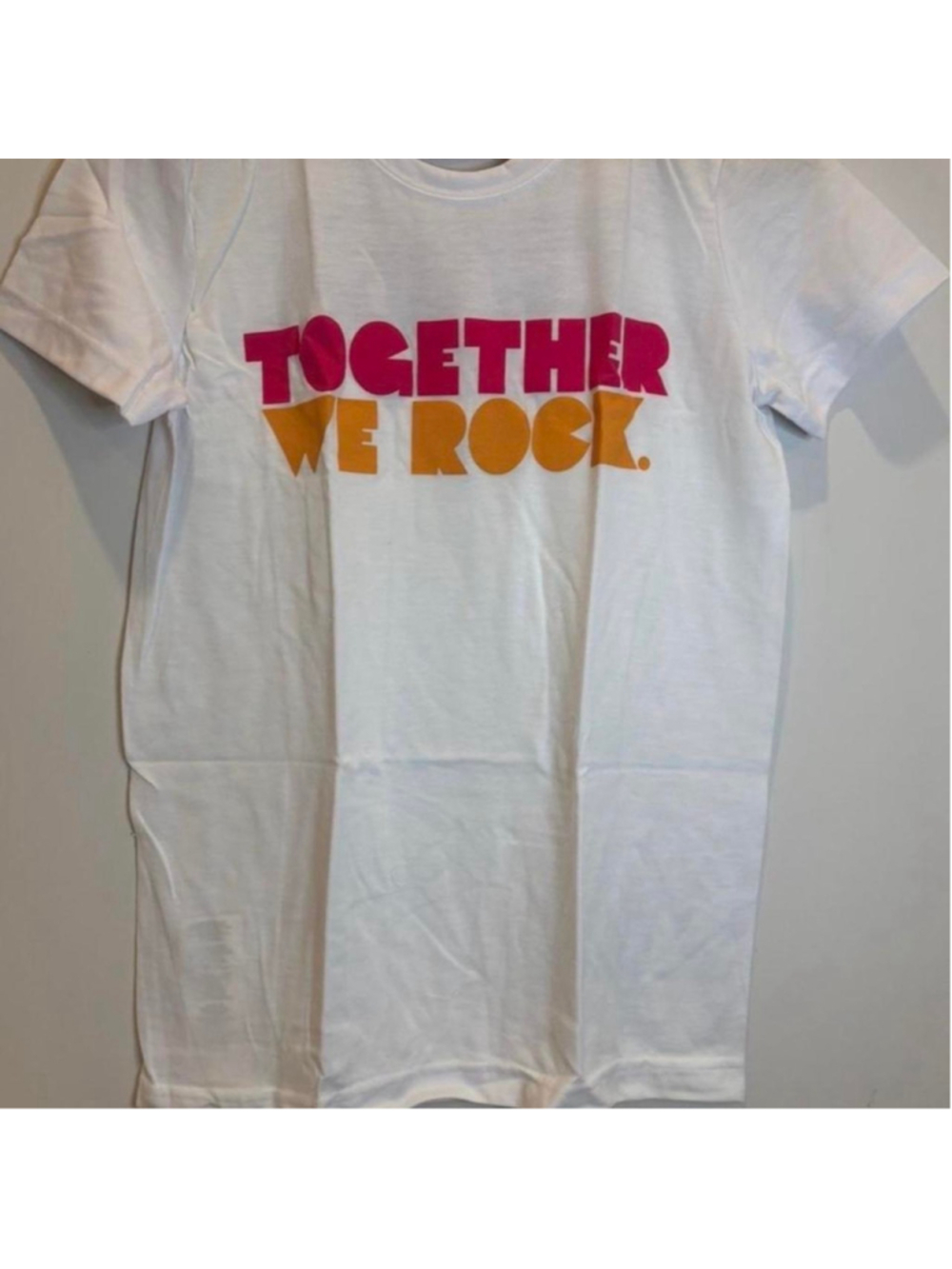 Zumba Together We Rock T-shirt
One Size (White )

Soft white kids tee with bold